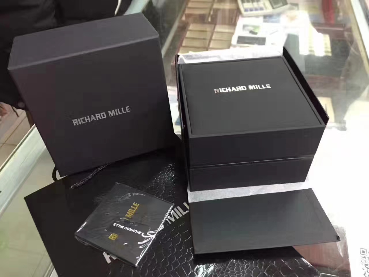 Richard mille Original Full set Box 【all wooden】