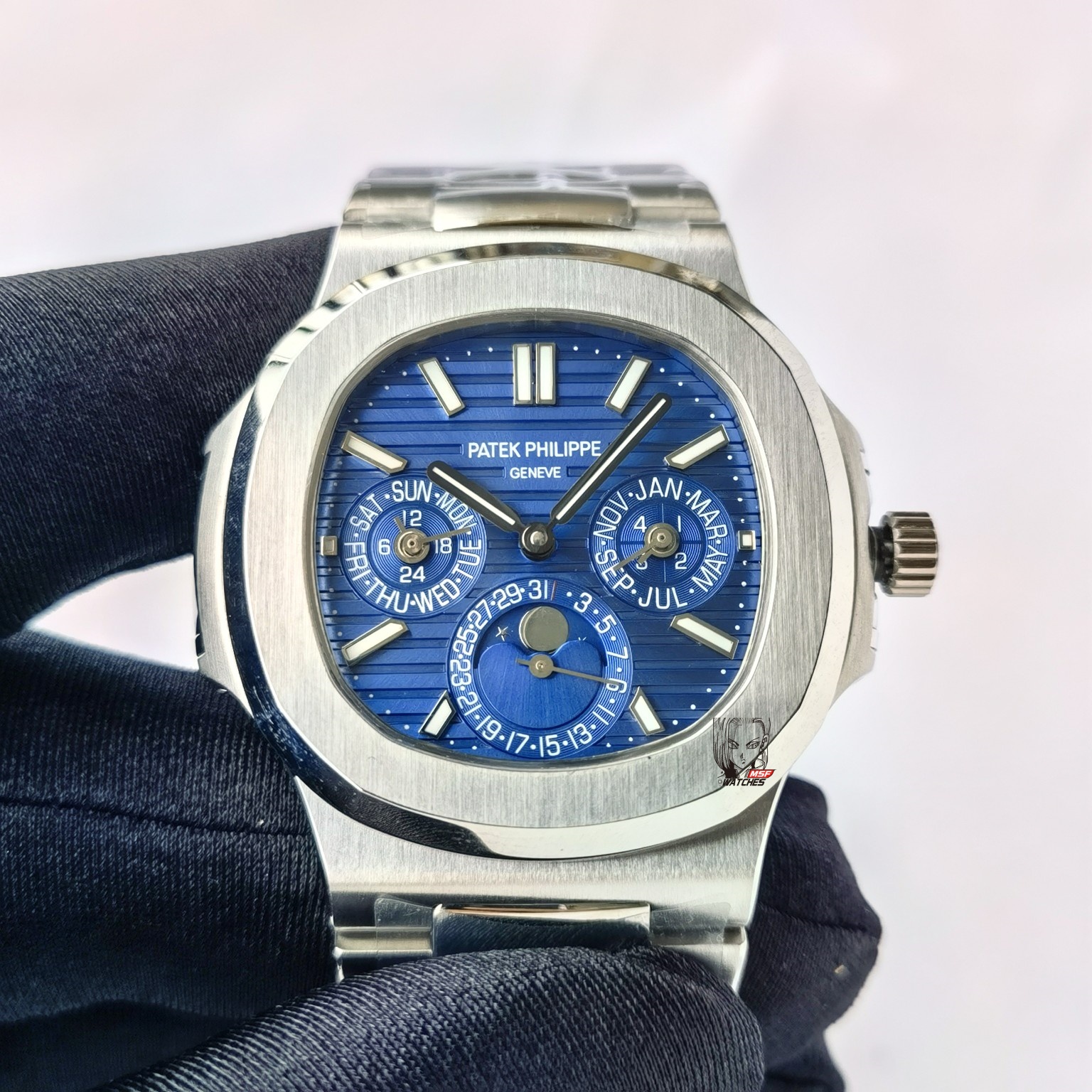 Patek Philippe Nautilus 5740/1G-001- super complex multi-functional