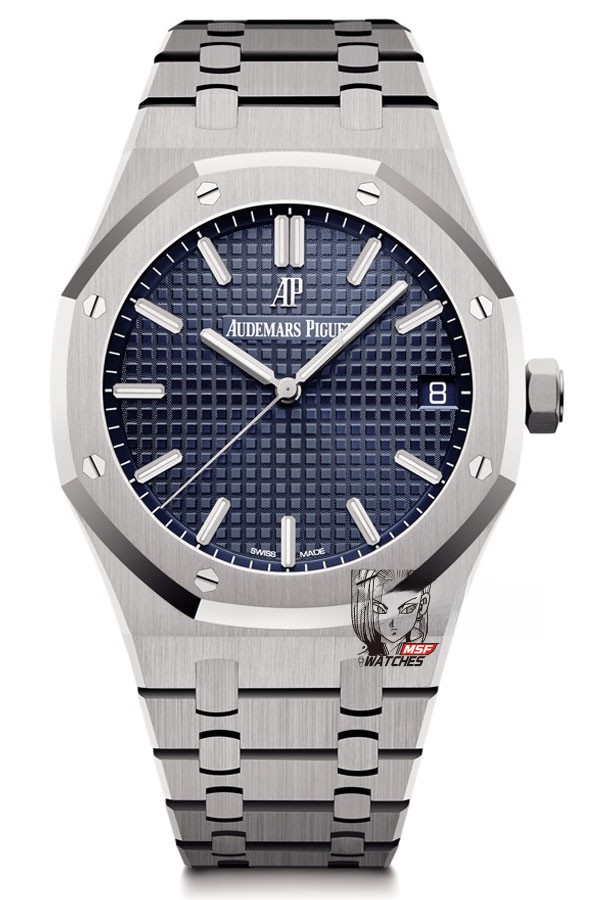 Audemars Piguet Royal Oak Offshore Series15500ST.OO.1220ST.01, Blue Dial, 41mm Size.
