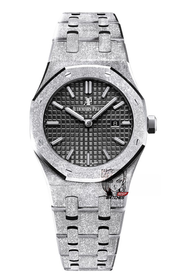 Audemars Piguet Royal Oak Offshore Series 67653BC.GG.1263BC.02, Frosted Gold Watch with Imported Quartz Movement, 33mm size.