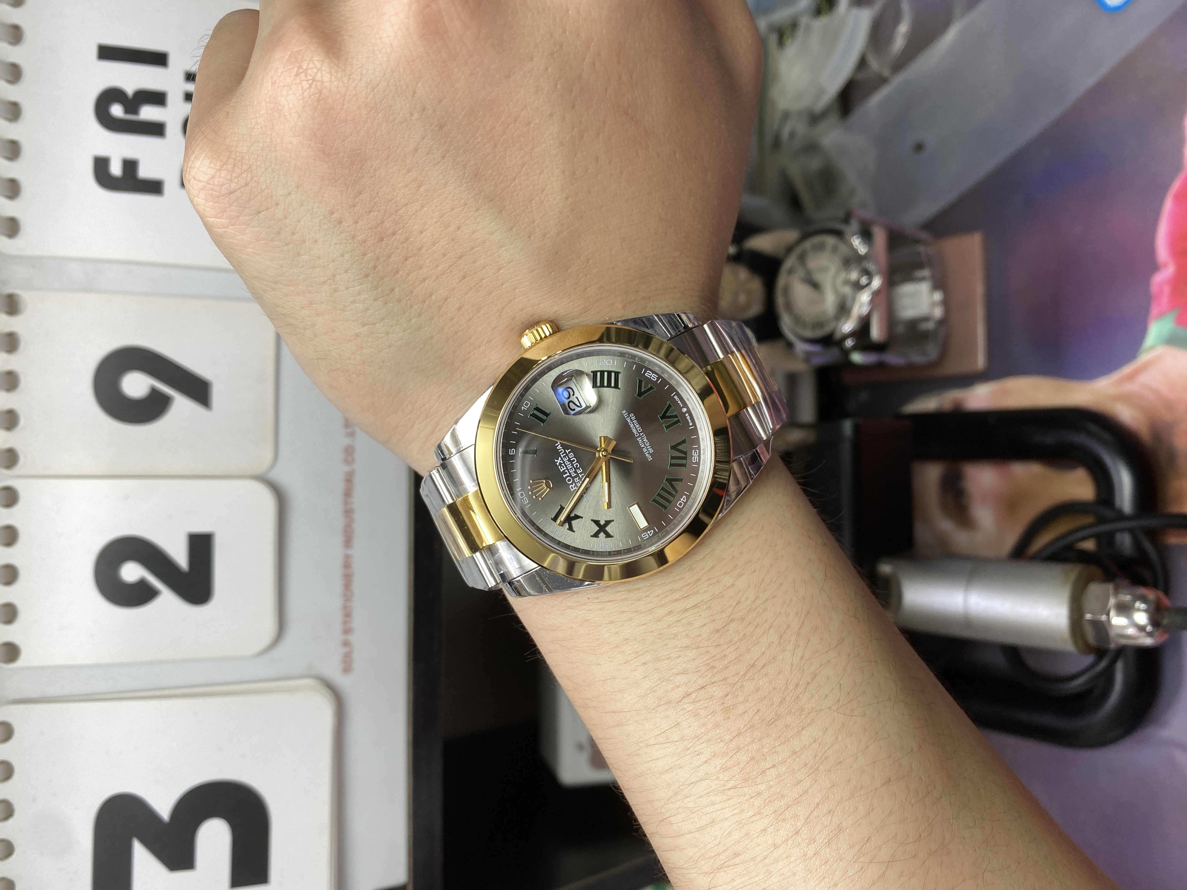 Rolex Datejust Series Watch Model M126303-0019 41mm