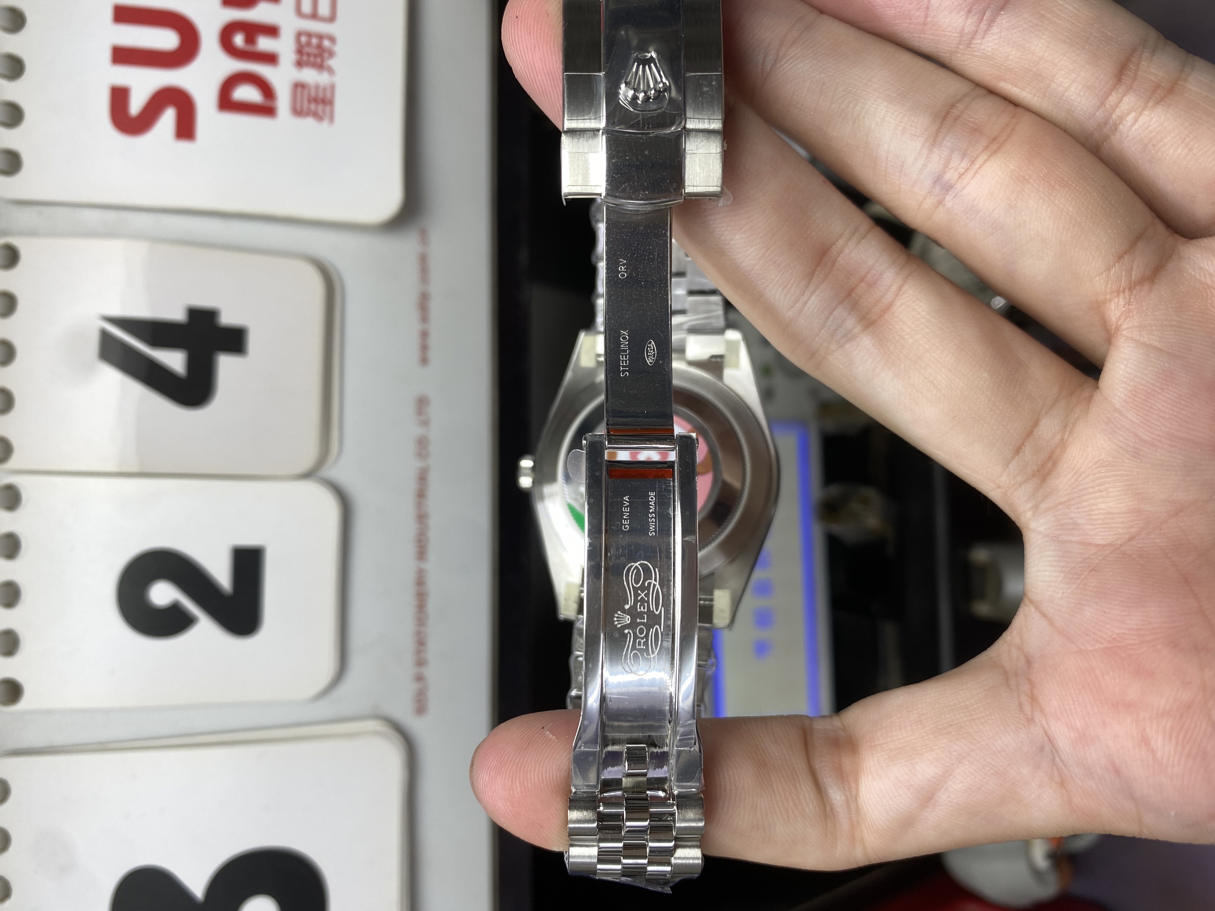 Rolex Datejust Series Watch Model M126334-0022(Green Roman Numerals)41mm