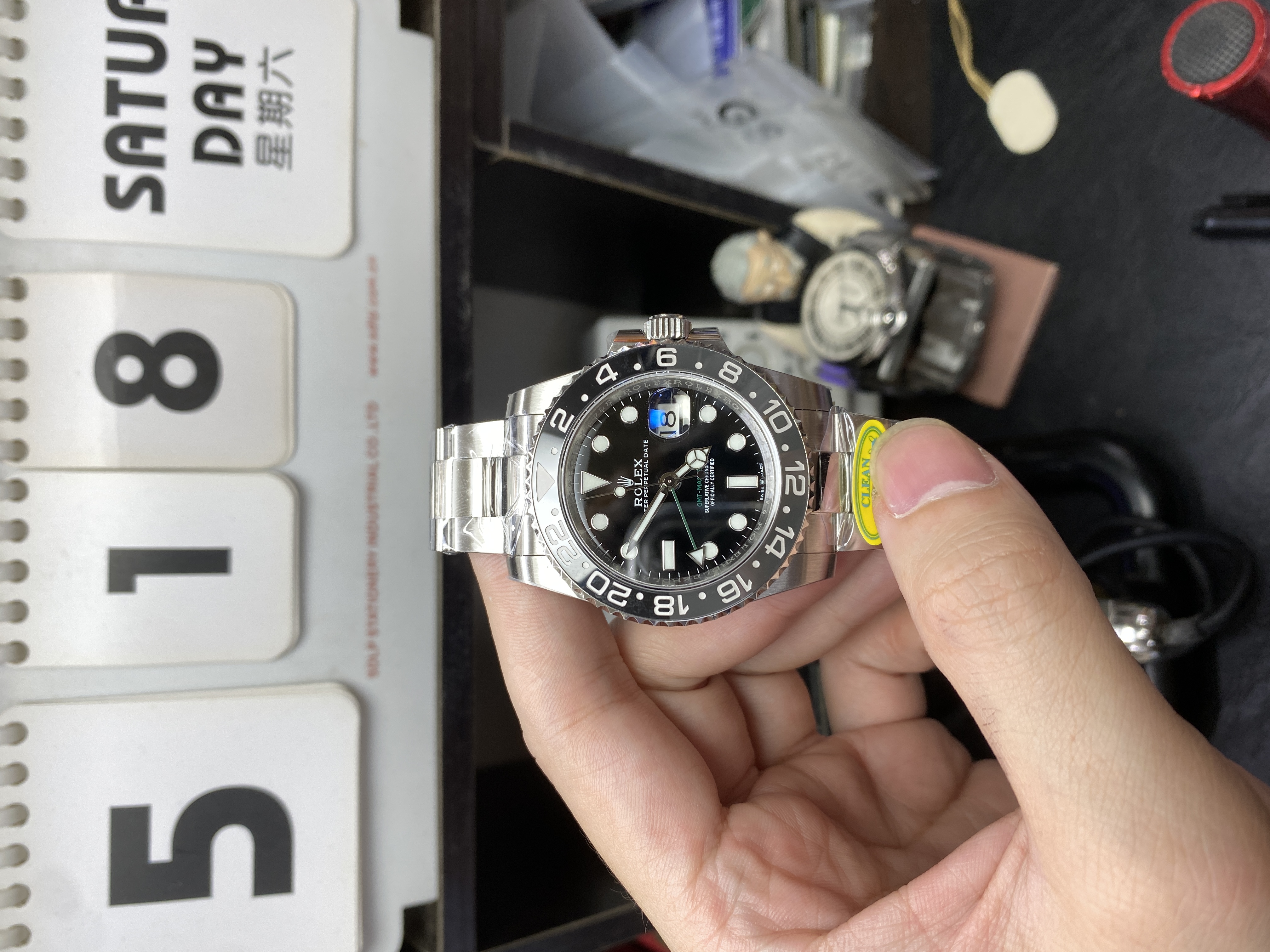 Rolex GMT-Master II Series Watch Model 2024 NEW M126710GRNR-0004 40mm