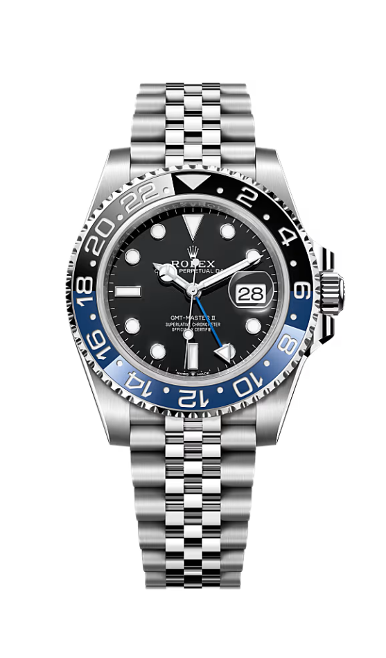 Rolex GMT-Master II Series Watch Model M126710BLNR-0002 (Blue and Black Bezel) 40mm