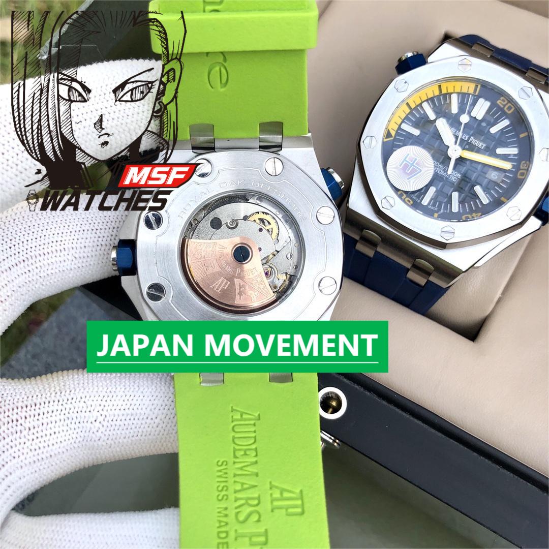 Audemars Piguet Royal Oak Offshore Series 15710ST.OO.A052CA.01, Green Dial, 42mm Size.