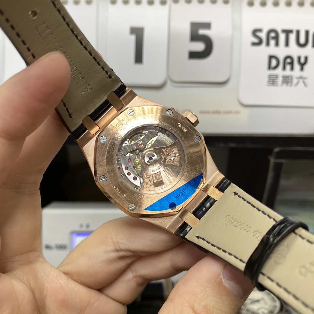 Audemars Piguet Royal Oak Offshore Series 15400 rose gold case full diamond 41mm size