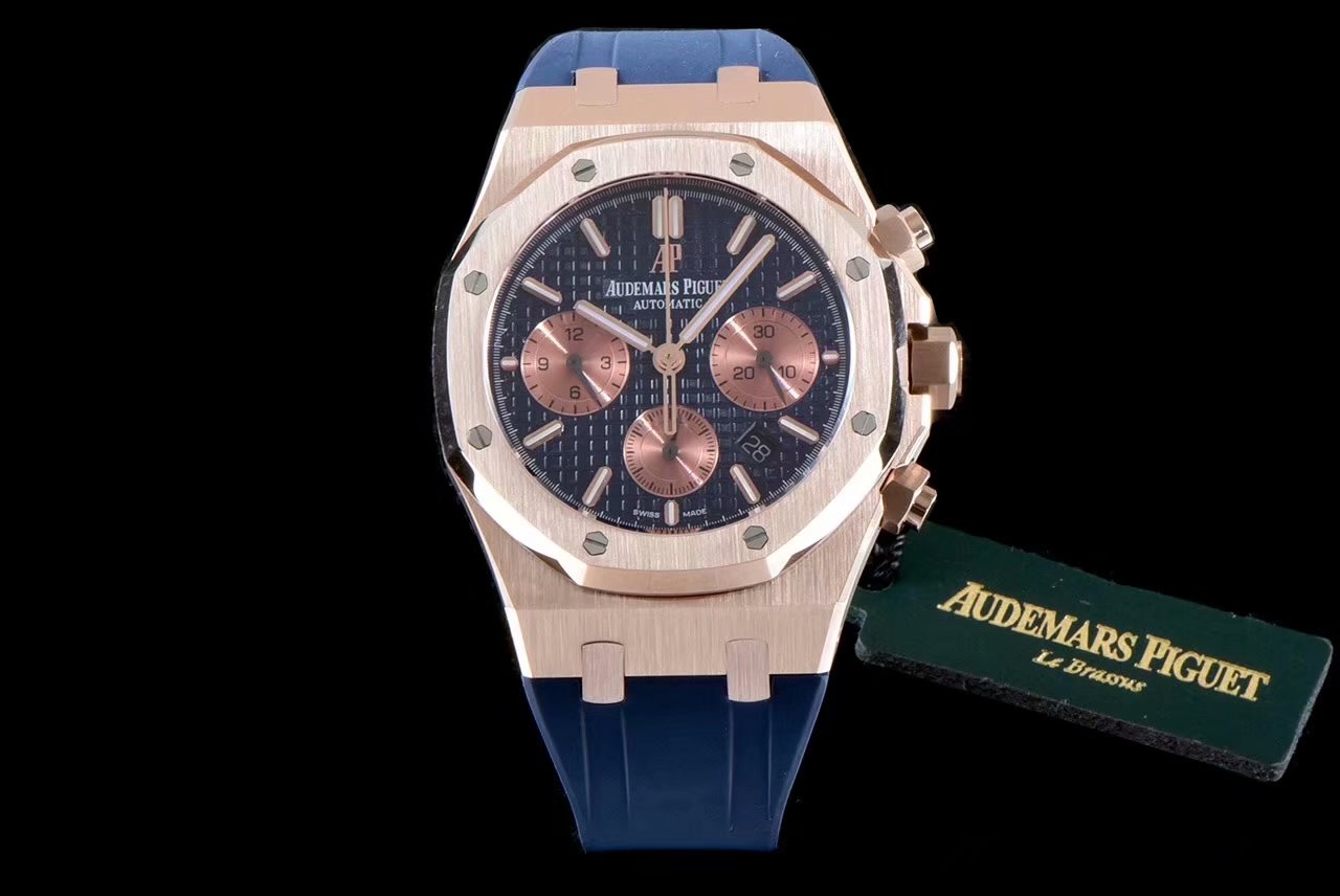 Audemars Piguet Royal Oak Series 26331OR.OO.D315CR.01, Blue Panda Dial, 41mm size.