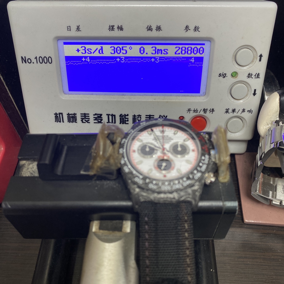 Rolex Daytona series DIW super modify all Carbon fiber Case 40mm size.