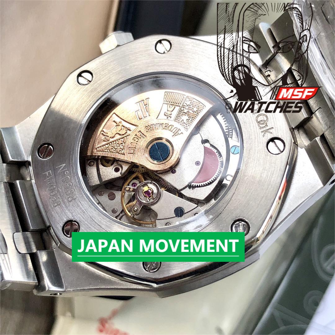 Audemars Piguet Royal Oak Offshore Series 15500ST.OO.1220ST.03, Black Dial with Stainless Steel Bracelet, 41mm size.