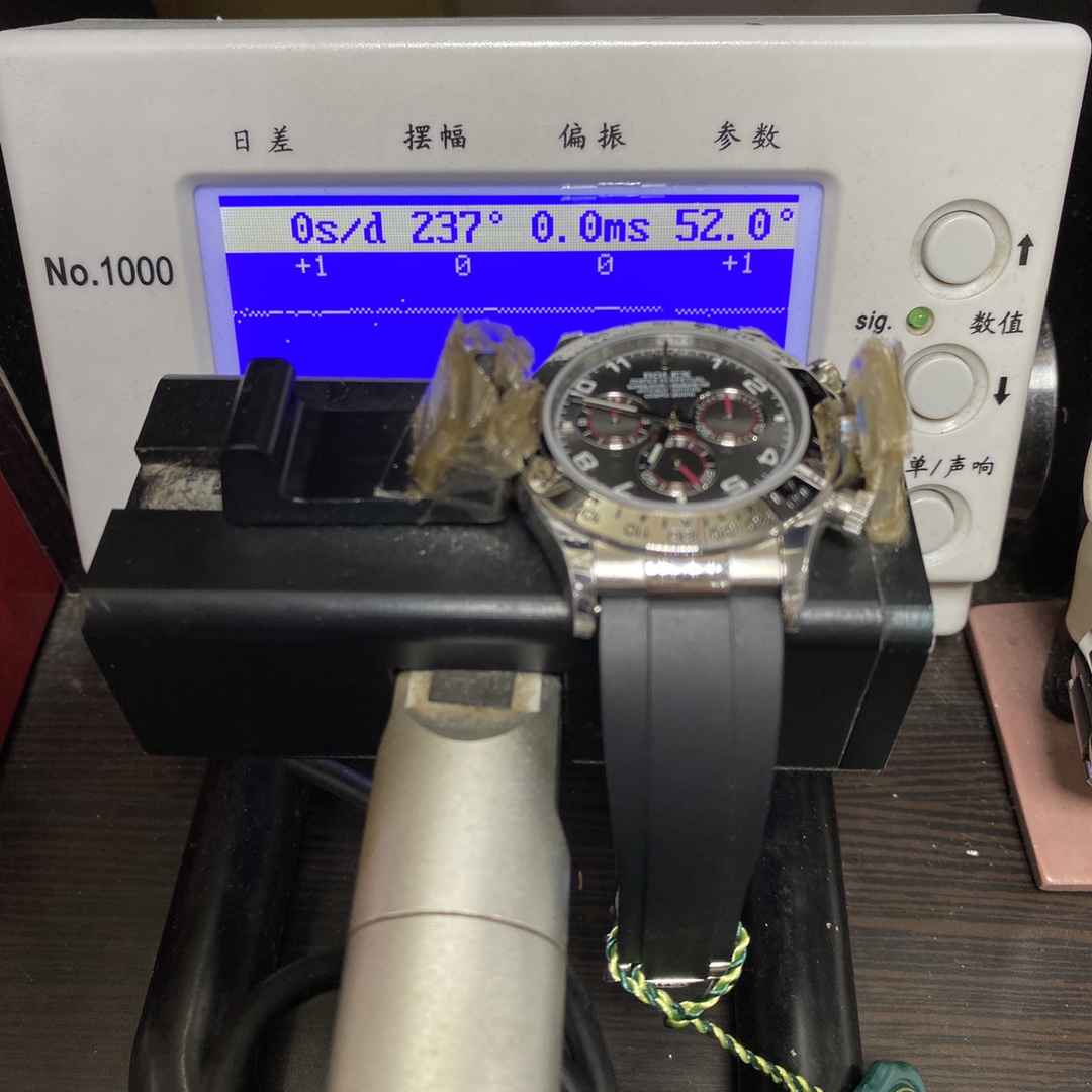 Rolex Cosmograph Daytona Series 116519-0104, Grey Dial with Red Hands Roman Numerals, 40mm size.