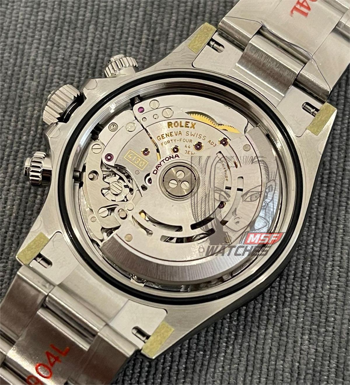 Rolex Cosmograph Daytona Series yellow 18k gold case white dial,rubber strap 40mm size.