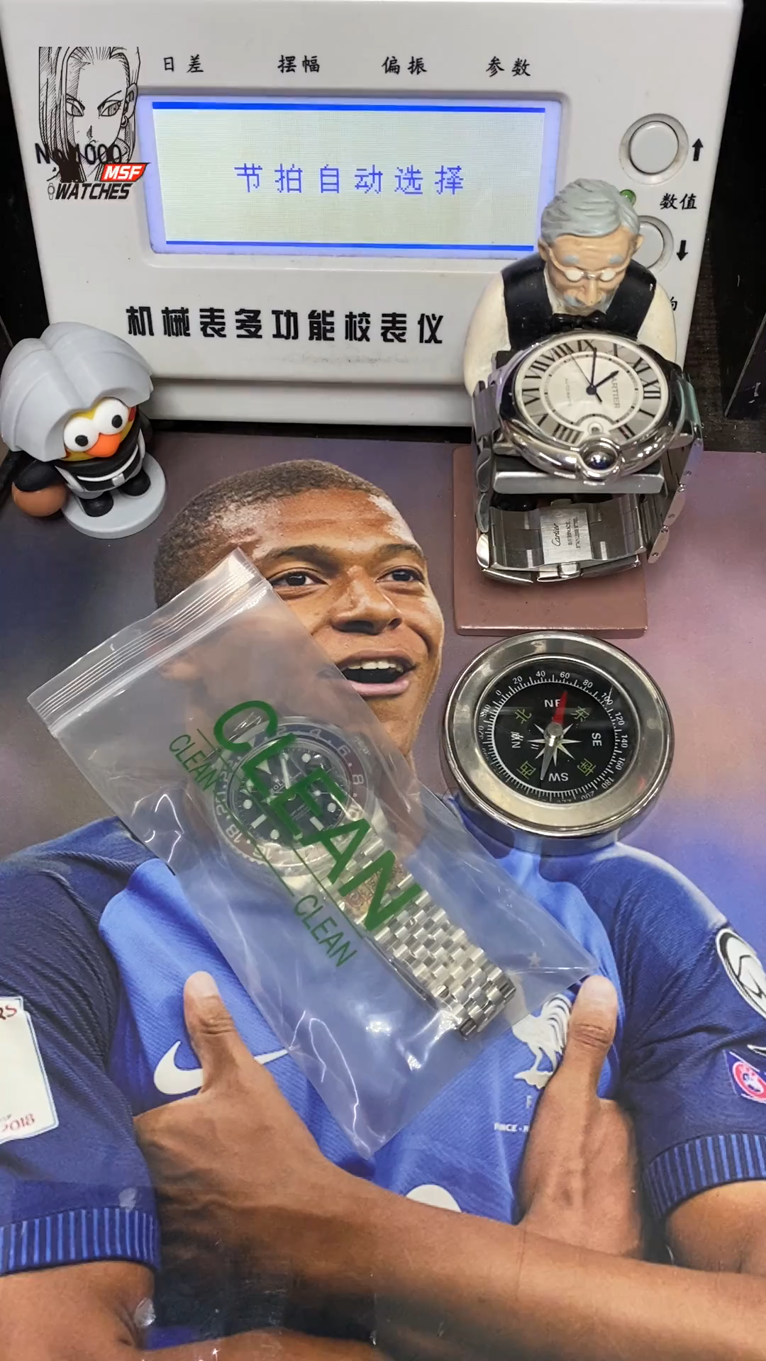 Rolex GMT-Master II series m126710blro-0001, Pepsi bezel features a five-link Jubilee bracelet a red and blue ceramic bezel a black dial and a red GMT hand, 40mm size.