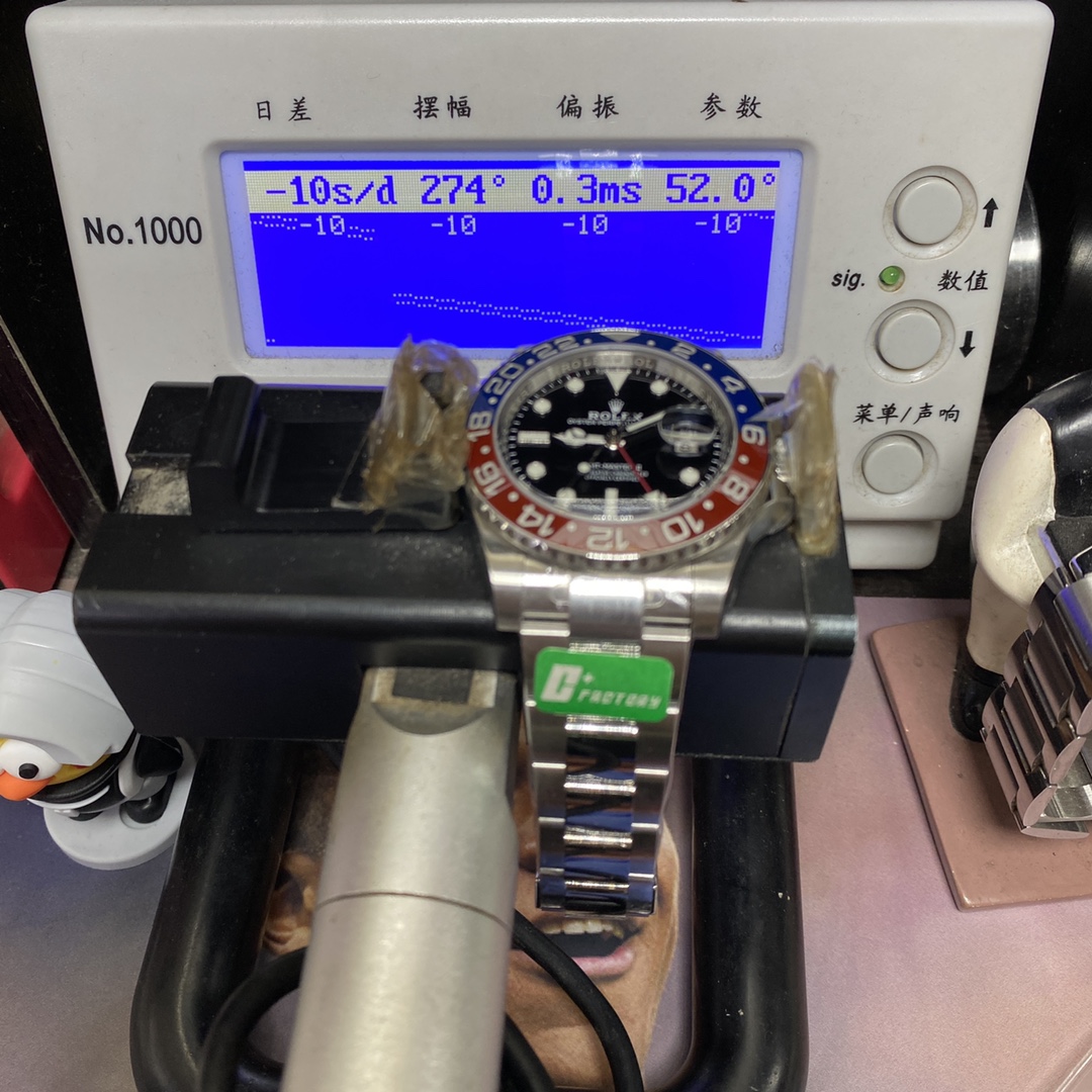 Rolex GMT-Master II series m126710blro-0002, Pepsi bezel features a five-link Jubilee bracelet a red and blue ceramic bezel a black dial and a red GMT hand, 40mm size.