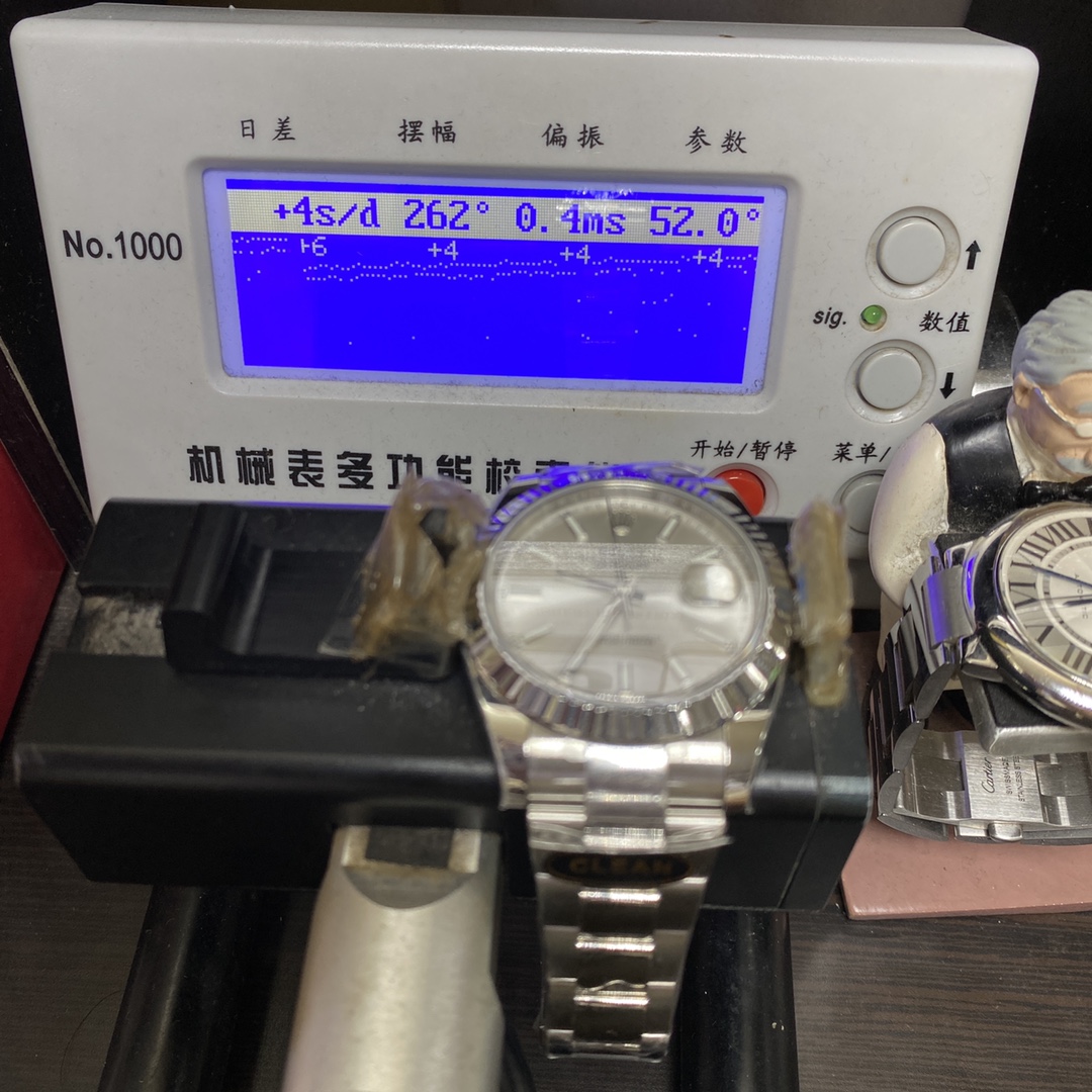 Rolex Datejust Series m126334-0003, White Case Silver Baton Hour Markers Fluted Bezel, 41mm Size.