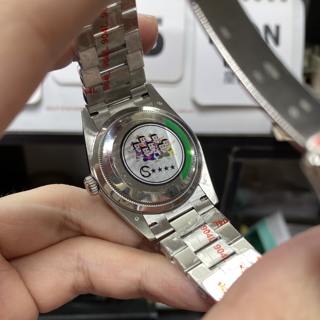 Rolex Day-Date series m128239-0044, Turquoise Dial, 36mm size.