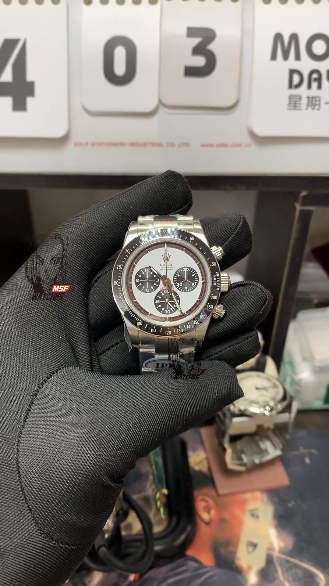 Rolex Cosmograph Daytona Series IPK modify , 40mm size.