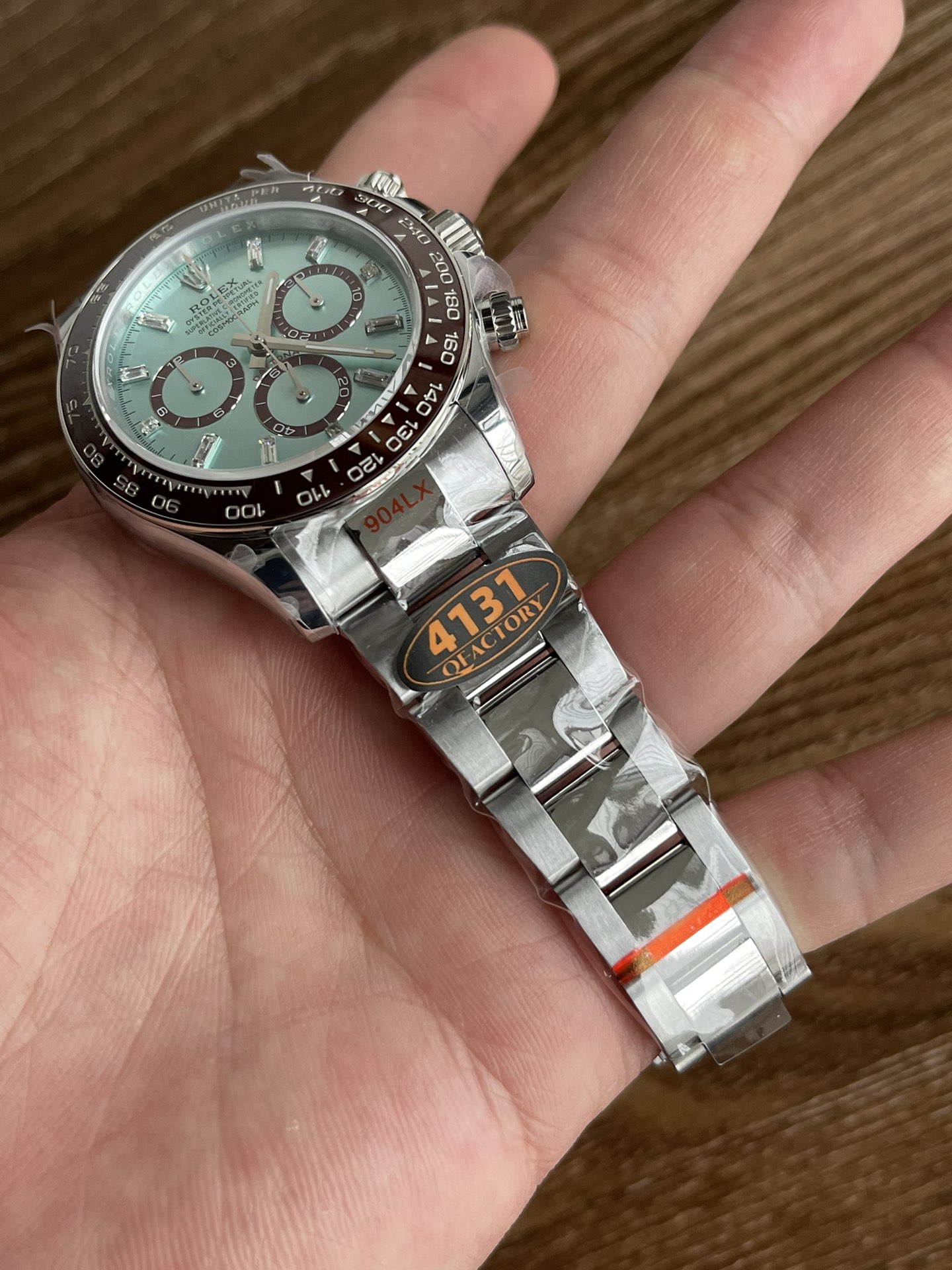 ROLEX DAYTONA 2023 ICE BLUE DIAL.