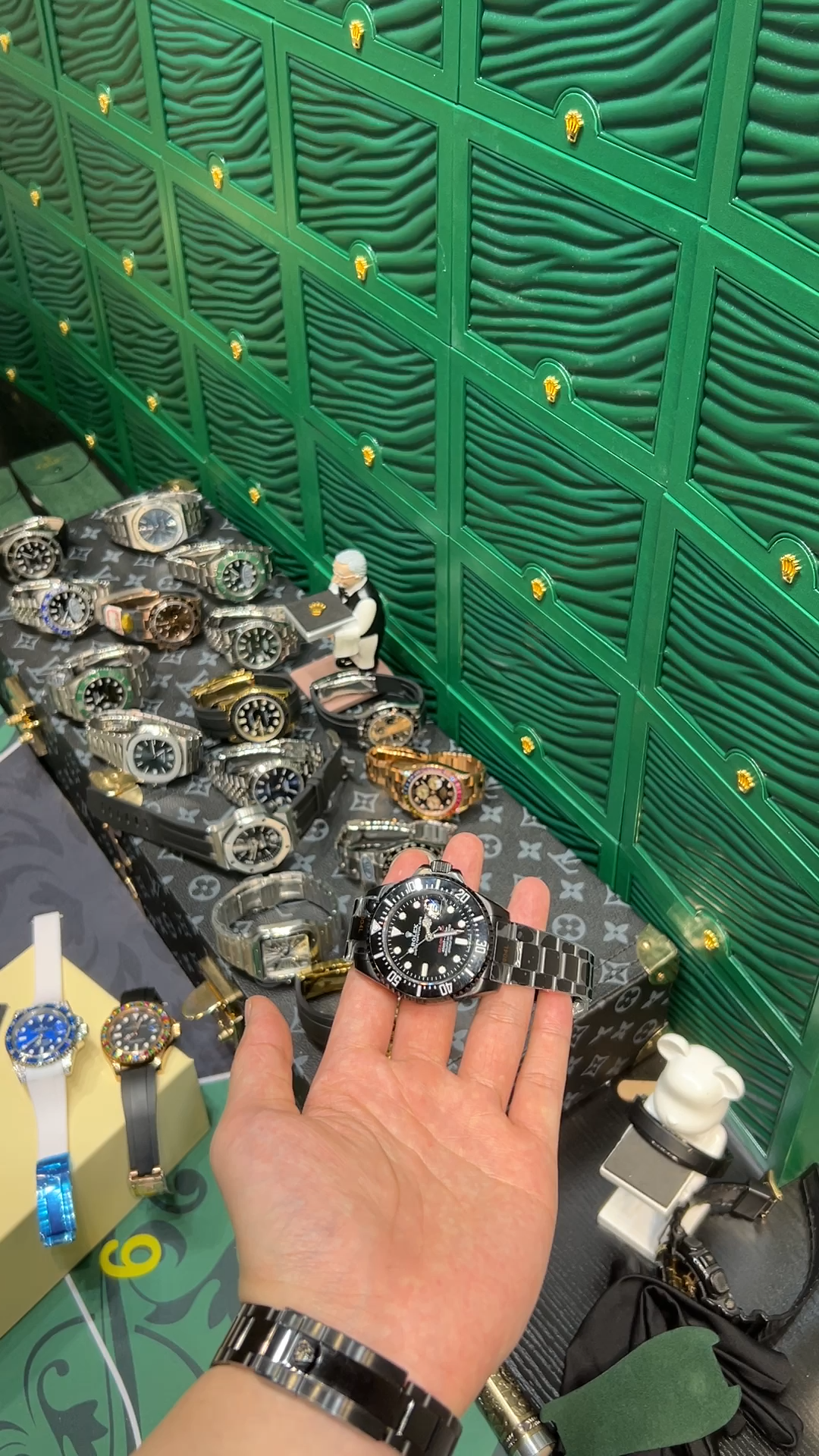 ROLEX Sea-Dweller BLAKEN MODIFY DEEPSEA RED LETTER. 43MM