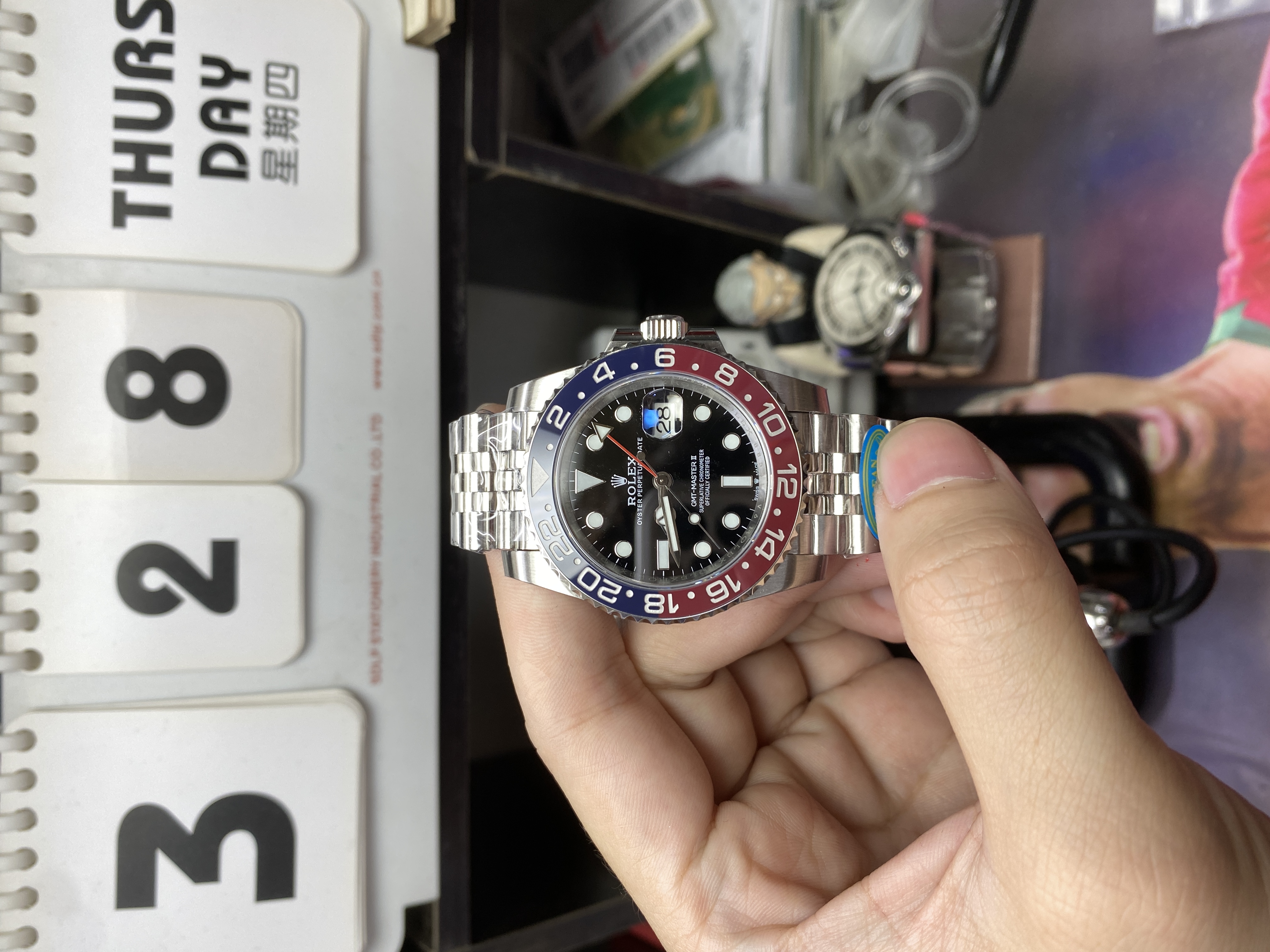Rolex GMT-Master II Series M126710BLRO-0001 Watch Model (Coke Bezel)40mm