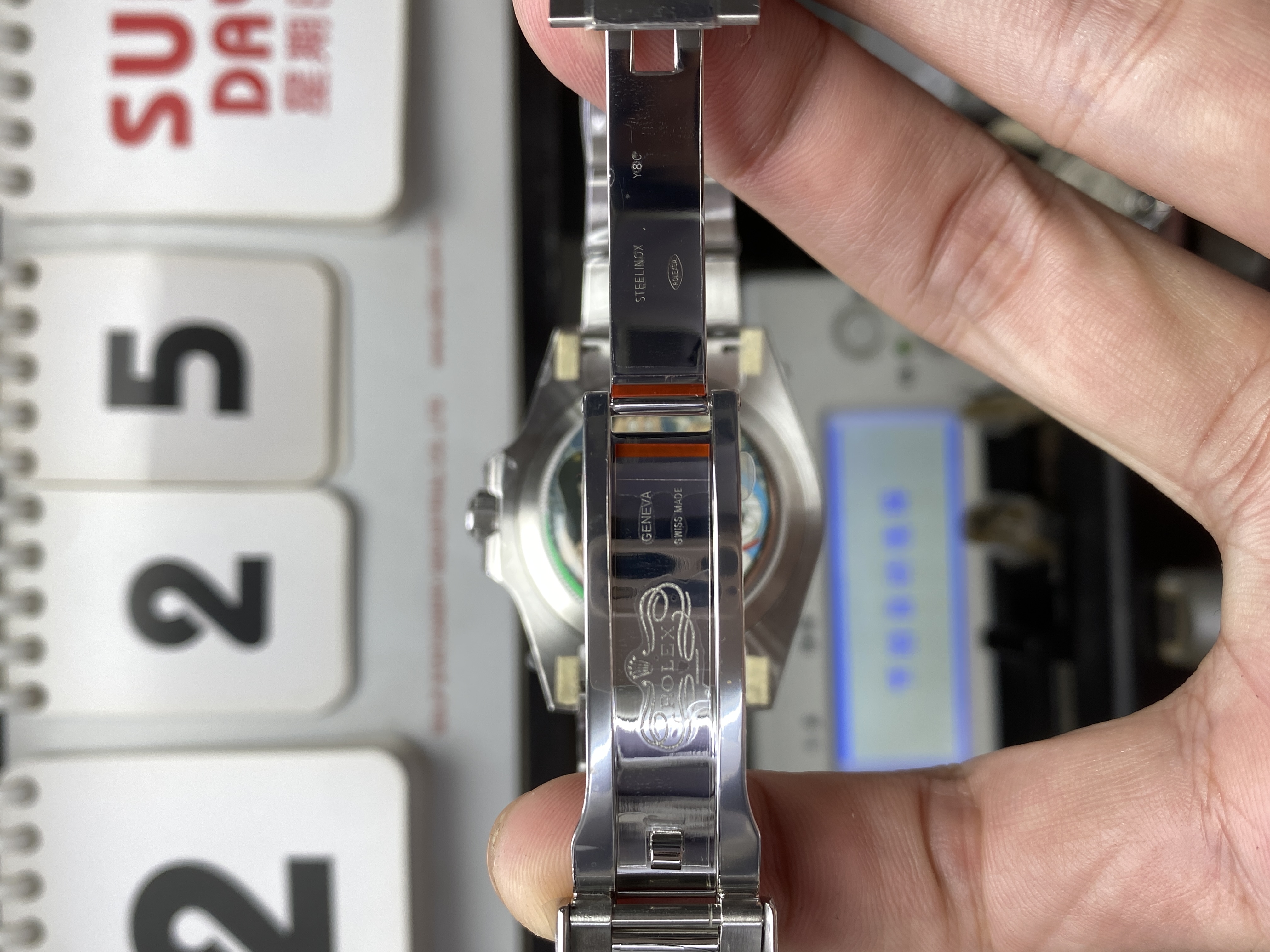 Rolex GMT-Master II Series M126710BLNR-0003 Watch model (Blue and Black Bezel）40mm