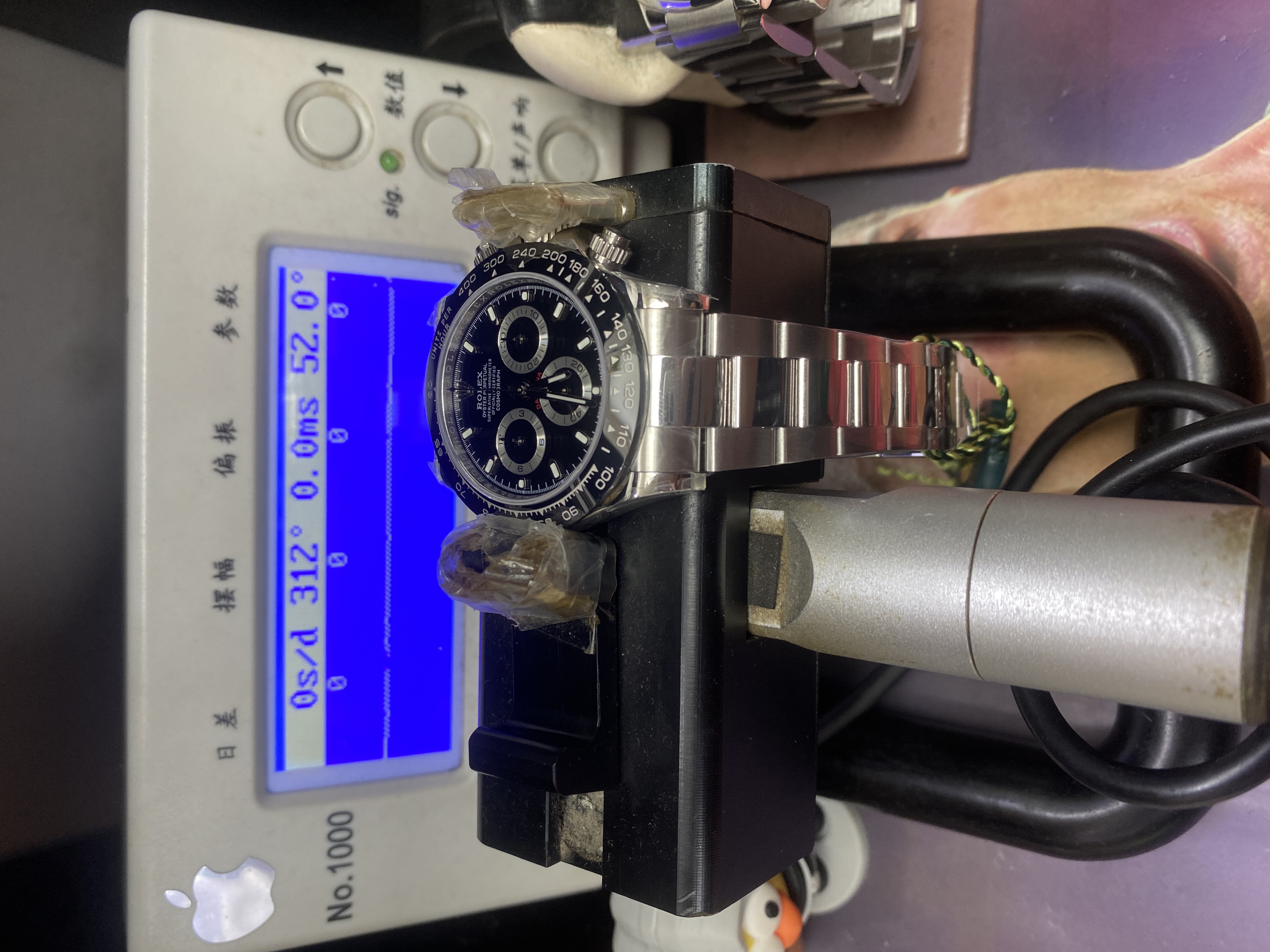 Rolex Cosmograph Daytona series Watch Model m116500ln-0002 40mm