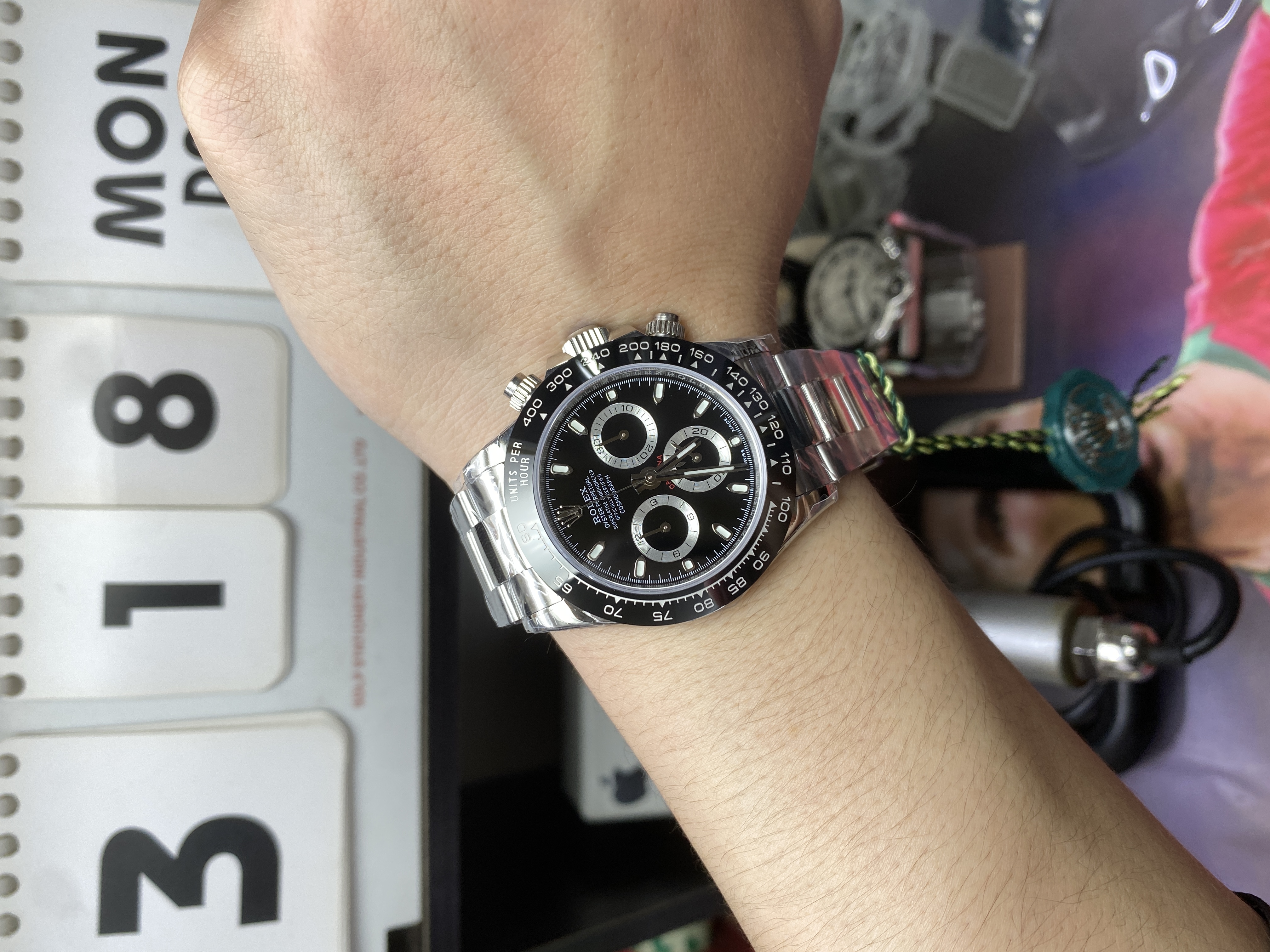 Rolex Cosmograph Daytona series Watch Model m116500ln-0002 40mm