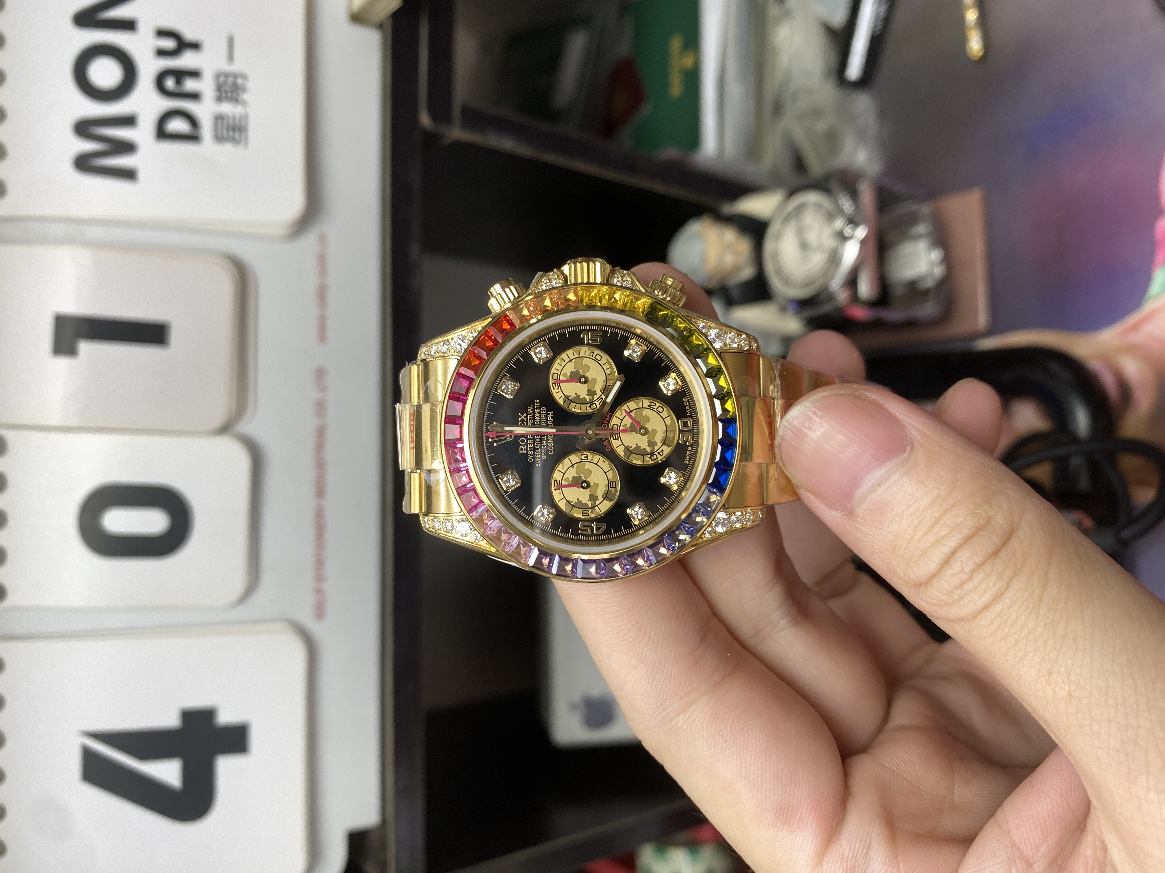 Rolex Cosmograph Daytona series Watch Model 116598 RBOW 40mm