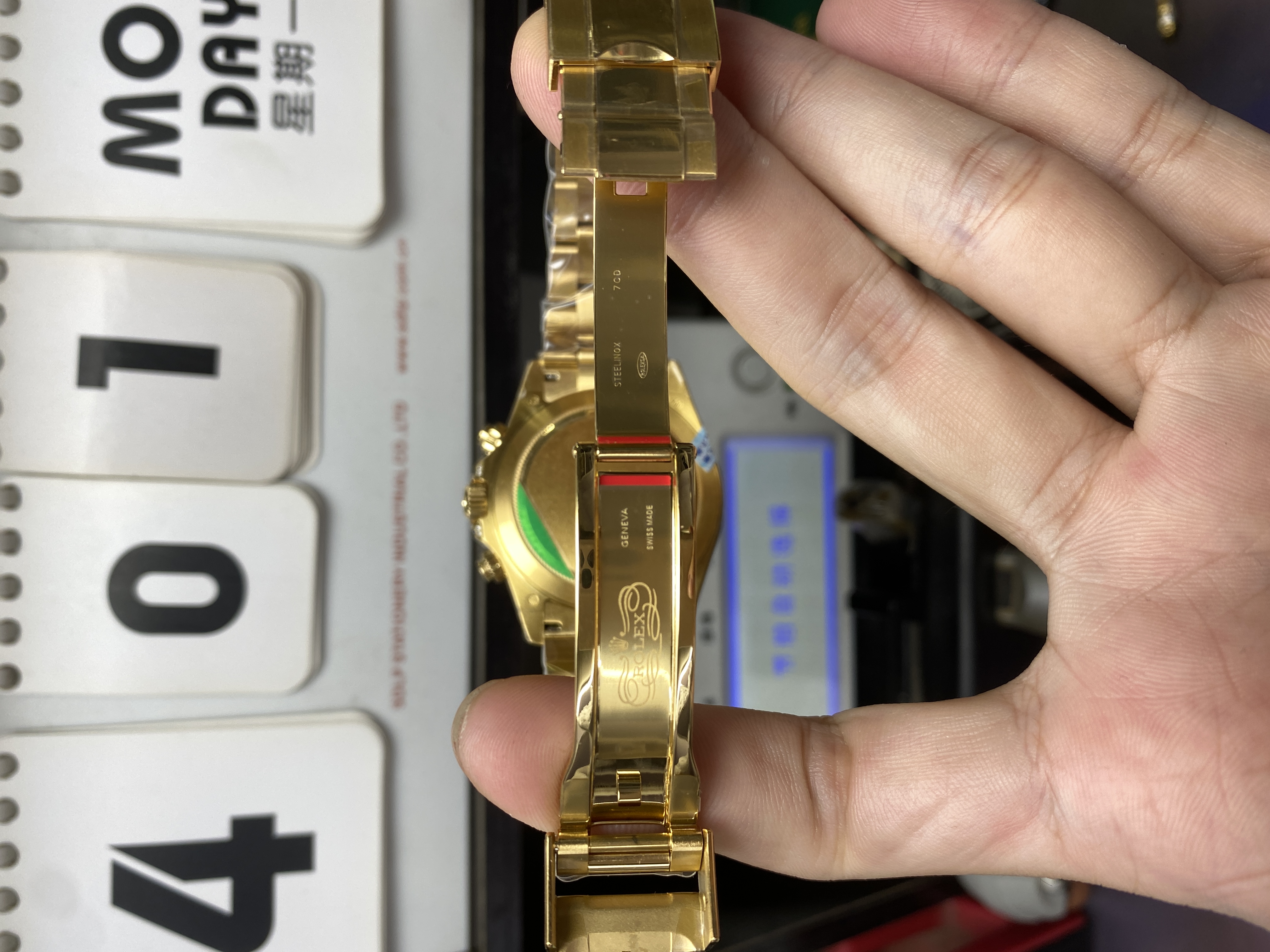 Rolex Cosmograph Daytona series Watch Model 116598 RBOW 40mm