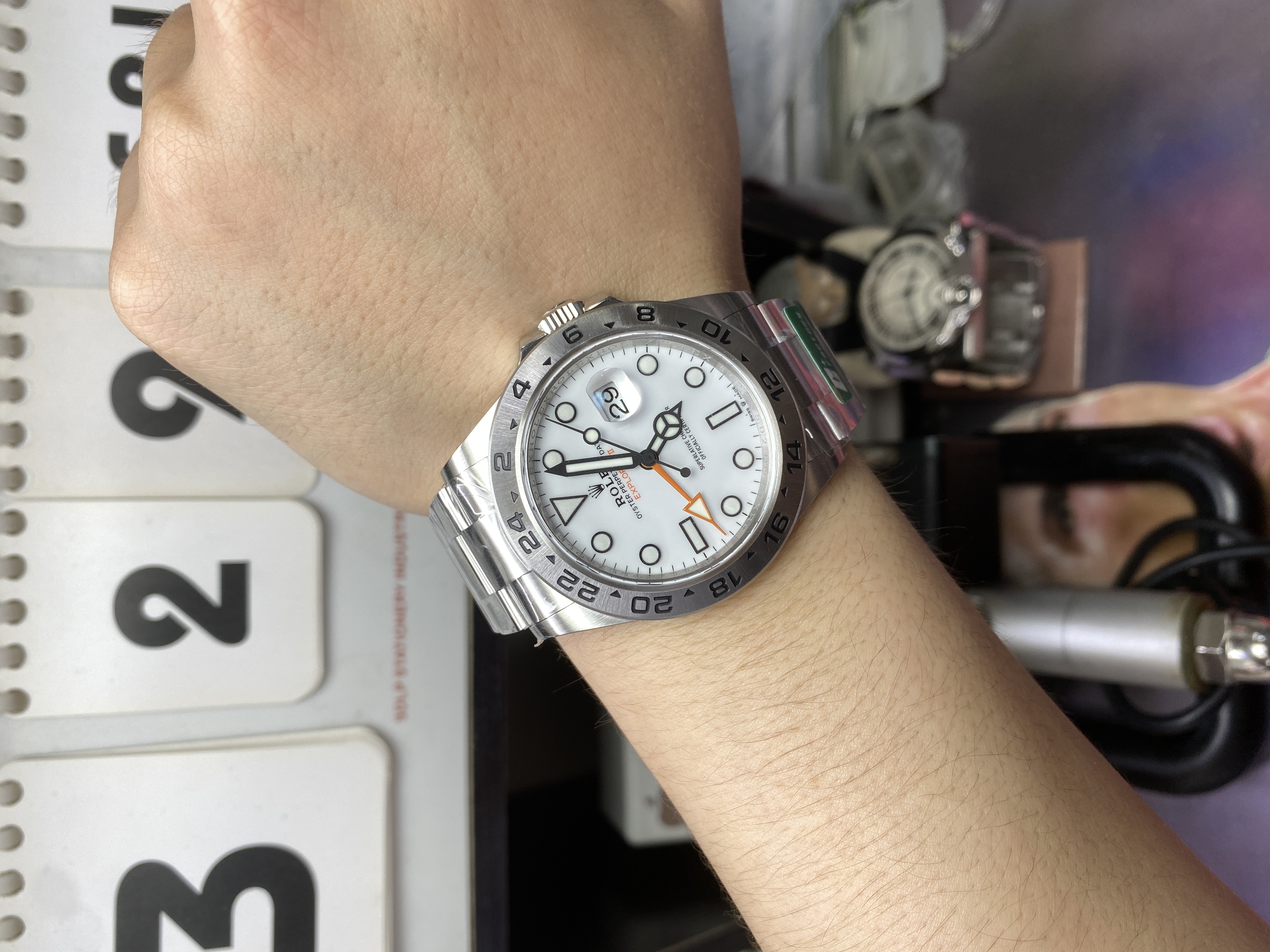 Rolex Explorer Series Watch Model M226570-0001 42mm