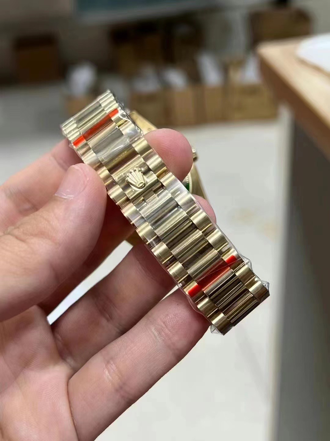 Rolex Day-Date Series Watch Model m118238(Black Onyx)36mm