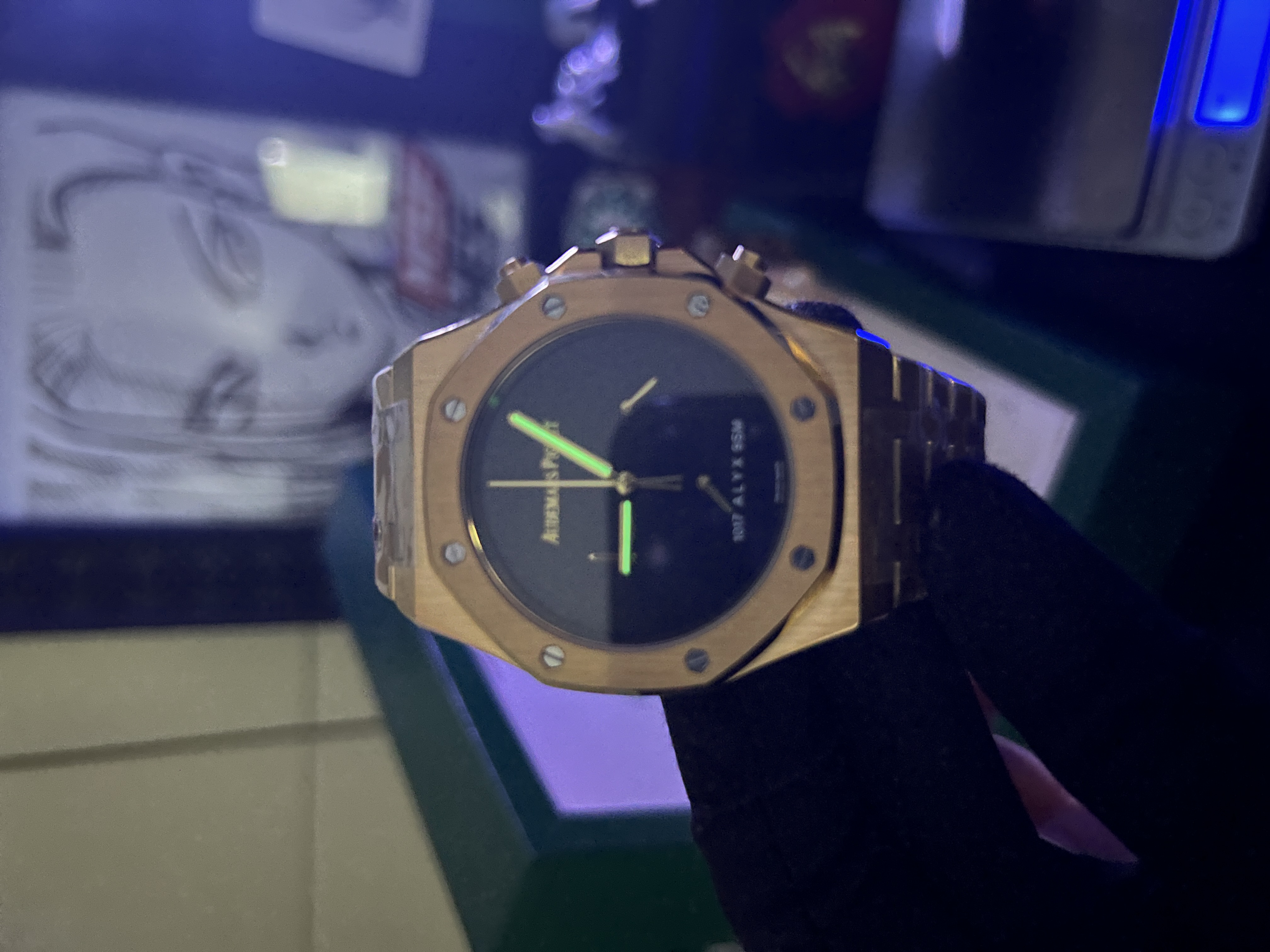 Audemars Piguet Royal Oak Series 26240BA.OO.1320BA.01 Black Dial 41mm